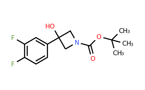 CAS 1227617-38-0 | tert-Butyl 3-(3,4-difluorophenyl)-3-hydroxyazetidine-1-carboxylate