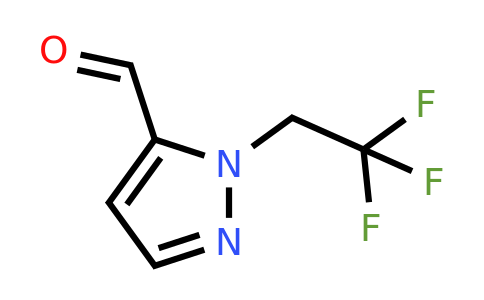 CAS 1227685-53-1 | 1-(2,2,2-Trifluoroethyl)-1H-pyrazole-5-carbaldehyde