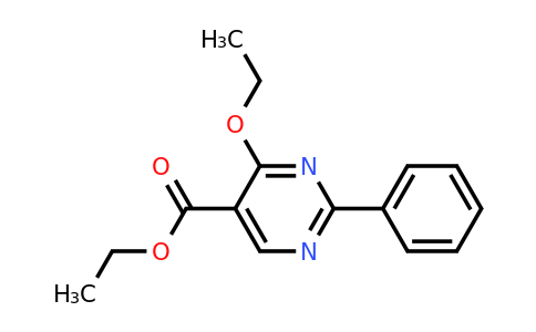 CAS 122773-99-3 | Ethyl 4-ethoxy-2-phenylpyrimidine-5-carboxylate