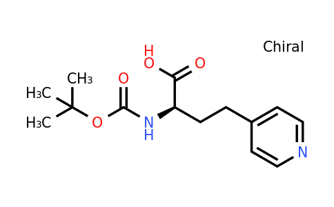 CAS 1227940-30-8 | (R)-2-Tert-butoxycarbonylamino-4-pyridin-4-YL-butyric acid