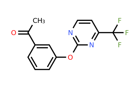 CAS 1227954-39-3 | 1-(3-((4-(Trifluoromethyl)pyrimidin-2-yl)oxy)phenyl)ethanone