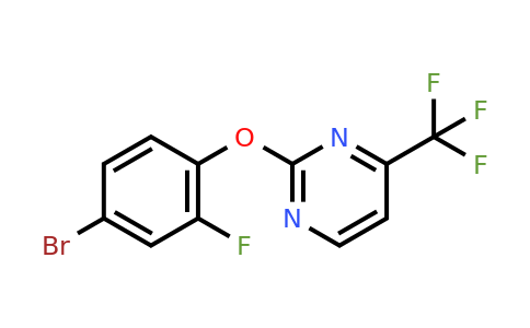 CAS 1227955-13-6 | 2-(4-Bromo-2-fluorophenoxy)-4-(trifluoromethyl)pyrimidine
