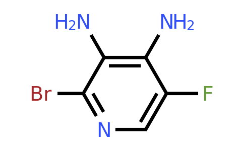 2-Bromo-5-fluoropyridine-3,4-diamine