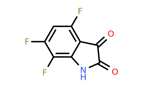 CAS 1228009-48-0 | 4,6,7-Trifluoroindoline-2,3-dione