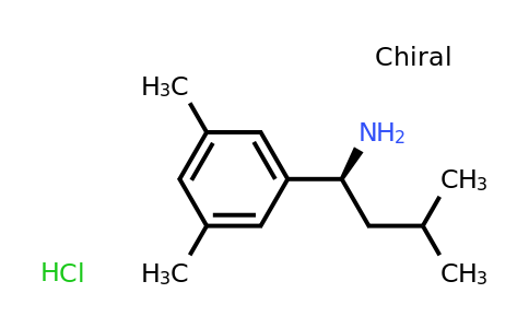 CAS 1228093-32-0 | (S)-1-(3,5-Dimethylphenyl)-3-methylbutan-1-amine hydrochloride