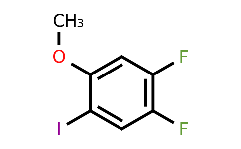 CAS 1228093-54-6 | 1,2-Difluoro-4-iodo-5-methoxybenzene