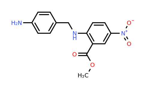 CAS 1228183-73-0 | Methyl 2-((4-aminobenzyl)amino)-5-nitrobenzoate