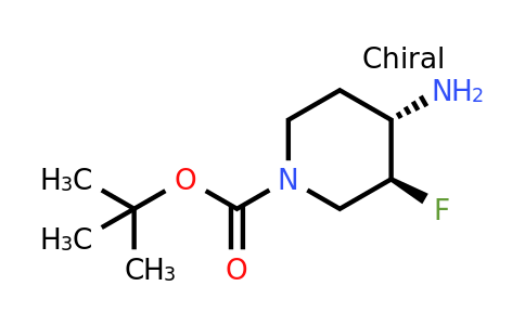CAS 1228185-45-2 | tert-butyl (3S,4S)-4-amino-3-fluoropiperidine-1-carboxylate
