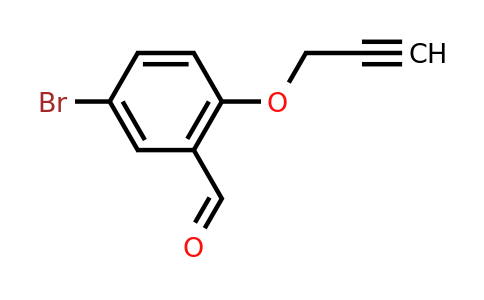 CAS 122835-14-7 | 5-bromo-2-(prop-2-yn-1-yloxy)benzaldehyde