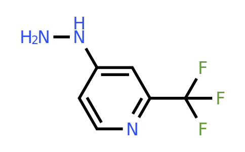 CAS 1228535-68-9 | 1-(2-(trifluoromethyl)pyridin-4-yl)hydrazine
