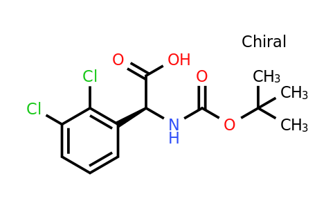 CAS 1228542-31-1 | (2S)-2-(2,3-Dichlorophenyl)-2-[(tert-butoxy)carbonylamino]acetic acid