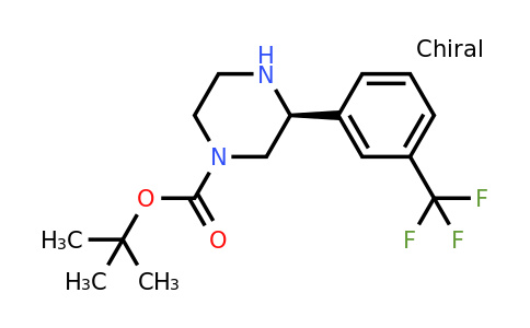 CAS 1228542-32-2 | (S)-3-(3-Trifluoromethyl-phenyl)-piperazine-1-carboxylic acid tert-butyl ester