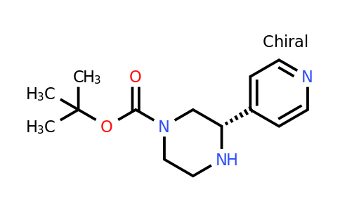 CAS 1228542-49-1 | (S)-3-Pyridin-4-YL-piperazine-1-carboxylic acid tert-butyl ester