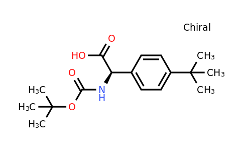 CAS 1228542-51-5 | (2R)-2-[(Tert-butoxy)carbonylamino]-2-[4-(tert-butyl)phenyl]acetic acid