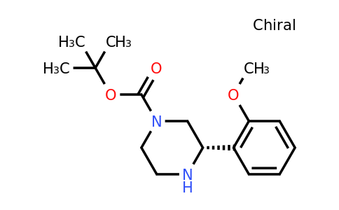 CAS 1228542-76-4 | (S)-3-(2-Methoxy-phenyl)-piperazine-1-carboxylic acid tert-butyl ester
