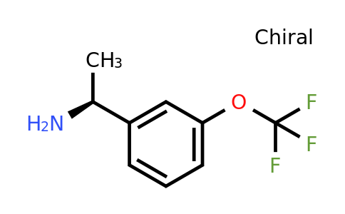 CAS 1228542-85-5 | (S)-1-(3-(Trifluoromethoxy)phenyl)ethan-1-amine