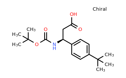 CAS 1228547-72-5 | (S)-3-Tert-butoxycarbonylamino-3-(4-tert-butyl-phenyl)-propionic acid