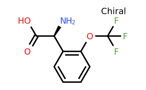 CAS 1228547-92-9 | (2S)-2-Amino-2-[2-(trifluoromethoxy)phenyl]acetic acid