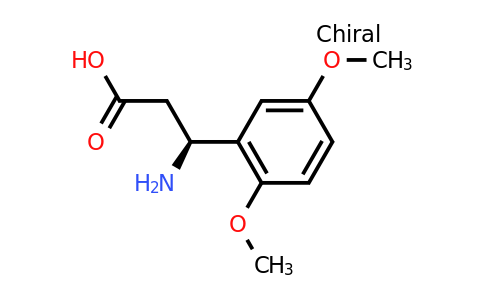 CAS 1228548-20-6 | (3S)-3-Amino-3-(2,5-dimethoxyphenyl)propanoic acid