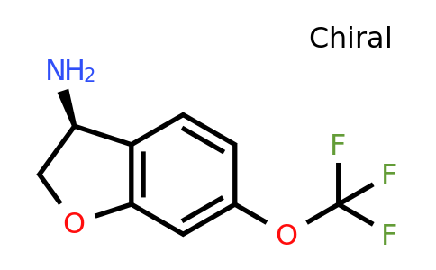 CAS 1228548-49-9 | (3S)-6-(trifluoromethoxy)-2,3-dihydrobenzofuran-3-amine