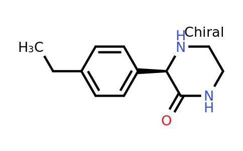 CAS 1228549-89-0 | (R)-3-(4-Ethyl-phenyl)-piperazin-2-one