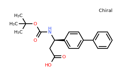 CAS 1228549-93-6 | (R)-3-Biphenyl-4-YL-3-tert-butoxycarbonylamino-propionic acid