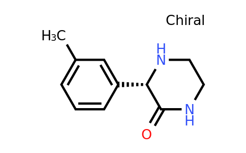 CAS 1228550-07-9 | (3S)-3-(3-Methylphenyl)piperazin-2-one