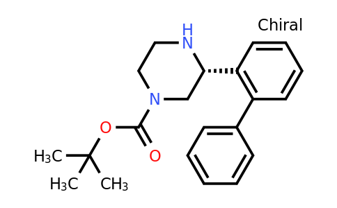 CAS 1228550-21-7 | (R)-3-Biphenyl-2-YL-piperazine-1-carboxylic acid tert-butyl ester