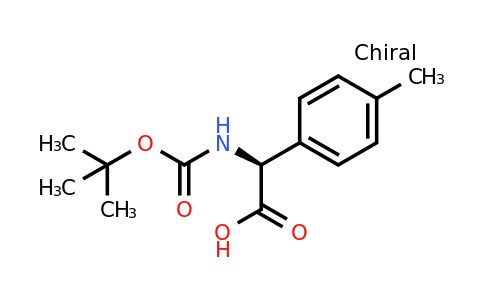 CAS 1228550-24-0 | (2S)-2-[(Tert-butoxy)carbonylamino]-2-(4-methylphenyl)acetic acid