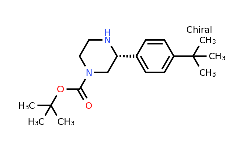 CAS 1228550-35-3 | (R)-3-(4-Tert-butyl-phenyl)-piperazine-1-carboxylic acid tert-butyl ester