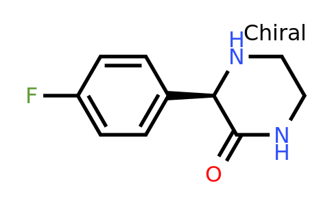 CAS 1228550-49-9 | (3R)-3-(4-Fluorophenyl)piperazin-2-one