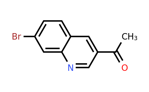 CAS 1228552-87-1 | 1-(7-Bromoquinolin-3-yl)ethanone