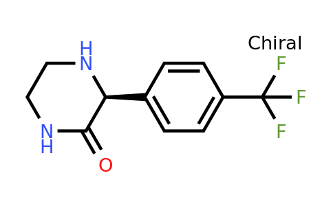 CAS 1228553-24-9 | (S)-3-(4-Trifluoromethyl-phenyl)-piperazin-2-one