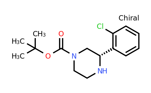 CAS 1228553-36-3 | (S)-3-(2-Chloro-phenyl)-piperazine-1-carboxylic acid tert-butyl ester