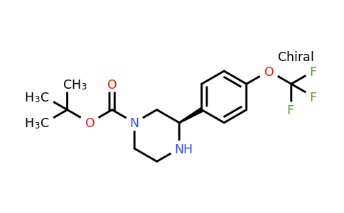 CAS 1228553-60-3 | (R)-3-(4-Trifluoromethoxy-phenyl)-piperazine-1-carboxylic acid tert-butyl ester