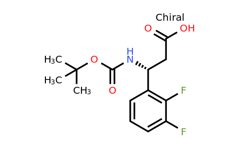 CAS 1228556-62-4 | (R)-3-Tert-butoxycarbonylamino-3-(2,3-difluoro-phenyl)-propionic acid