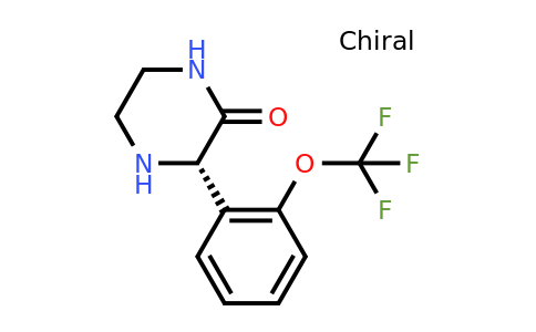 CAS 1228556-67-9 | (S)-3-(2-Trifluoromethoxy-phenyl)-piperazin-2-one