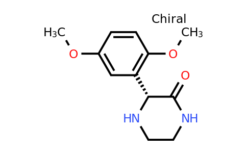 CAS 1228556-70-4 | (R)-3-(2,5-Dimethoxy-phenyl)-piperazin-2-one