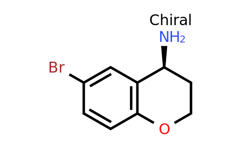 CAS 1228556-85-1 | (4S)-6-Bromo-3,4-dihydro-2H-1-benzopyran-4-amine