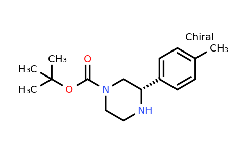 CAS 1228556-90-8 | (S)-3-P-Tolyl-piperazine-1-carboxylic acid tert-butyl ester