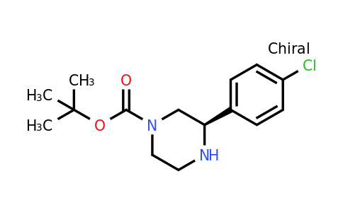 CAS 1228556-99-7 | (R)-3-(4-Chloro-phenyl)-piperazine-1-carboxylic acid tert-butyl ester