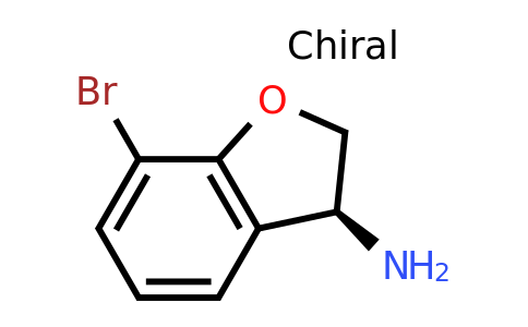 CAS 1228557-01-4 | (S)-7-Bromo-2,3-dihydrobenzofuran-3-amine