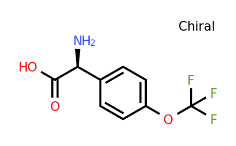 CAS 1228557-19-4 | (2S)-2-Amino-2-[4-(trifluoromethoxy)phenyl]acetic acid
