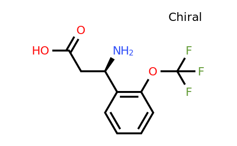CAS 1228557-21-8 | (3R)-3-Amino-3-[2-(trifluoromethoxy)phenyl]propanoic acid