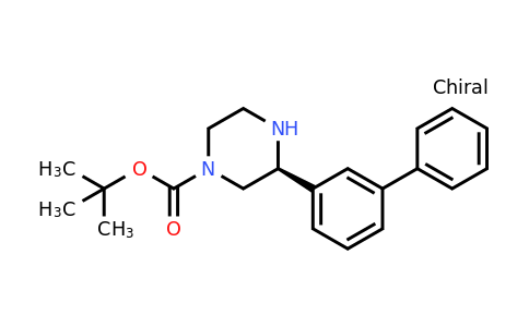 CAS 1228557-27-4 | (S)-3-Biphenyl-3-YL-piperazine-1-carboxylic acid tert-butyl ester