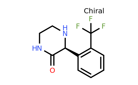 CAS 1228557-37-6 | (S)-3-(2-Trifluoromethyl-phenyl)-piperazin-2-one