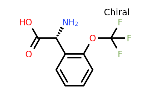 CAS 1228557-53-6 | (2R)-2-Amino-2-[2-(trifluoromethoxy)phenyl]acetic acid