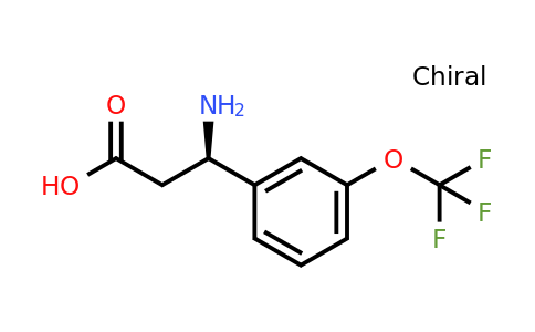 CAS 1228558-79-9 | (3R)-3-Amino-3-[3-(trifluoromethoxy)phenyl]propanoic acid