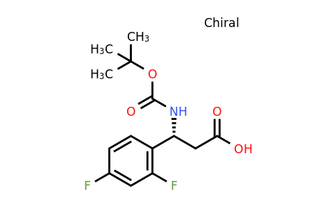 CAS 1228559-39-4 | (R)-3-Tert-butoxycarbonylamino-3-(2,4-difluoro-phenyl)-propionic acid