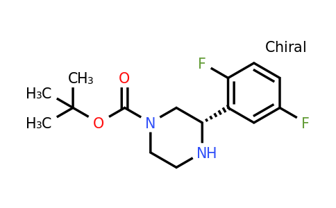 CAS 1228559-49-6 | (S)-3-(2,5-Difluoro-phenyl)-piperazine-1-carboxylic acid tert-butyl ester